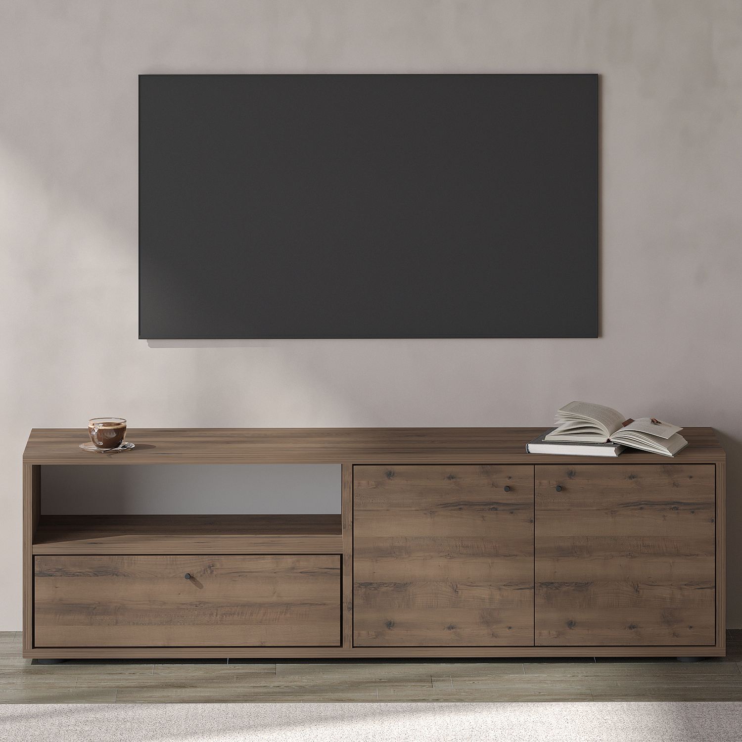 382NRC251920-201.jpg Pao - Oak – ТВ комода - Image 1