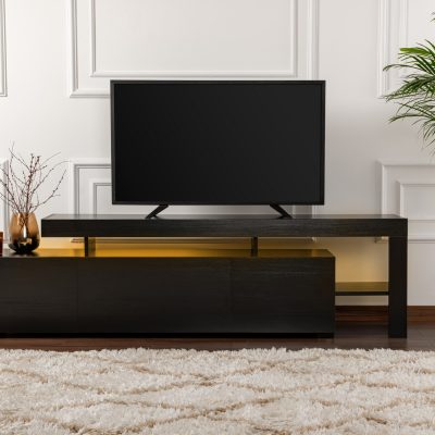 Beliz - Wood Black – ТВ штанд