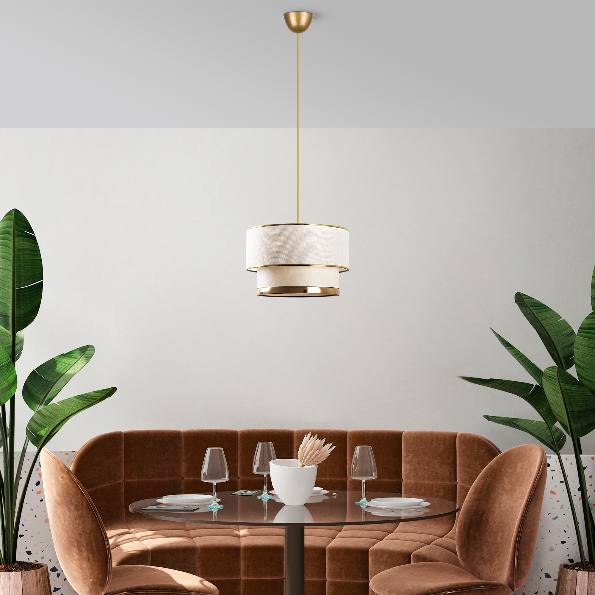 390FLH182020-201.jpg Cake - Cream, Gold – Лустер - Image 1