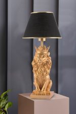 Lion King - Black – Светилка за маса