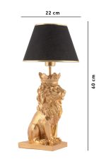 Lion King - Black – Светилка за маса - Image 6