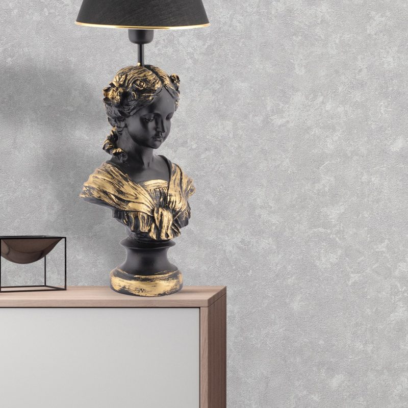 Opelya - Black – Светилка за маса