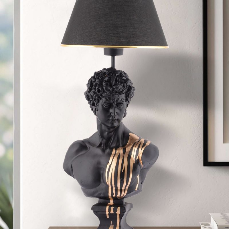 Dawud - Black – Светилка за маса