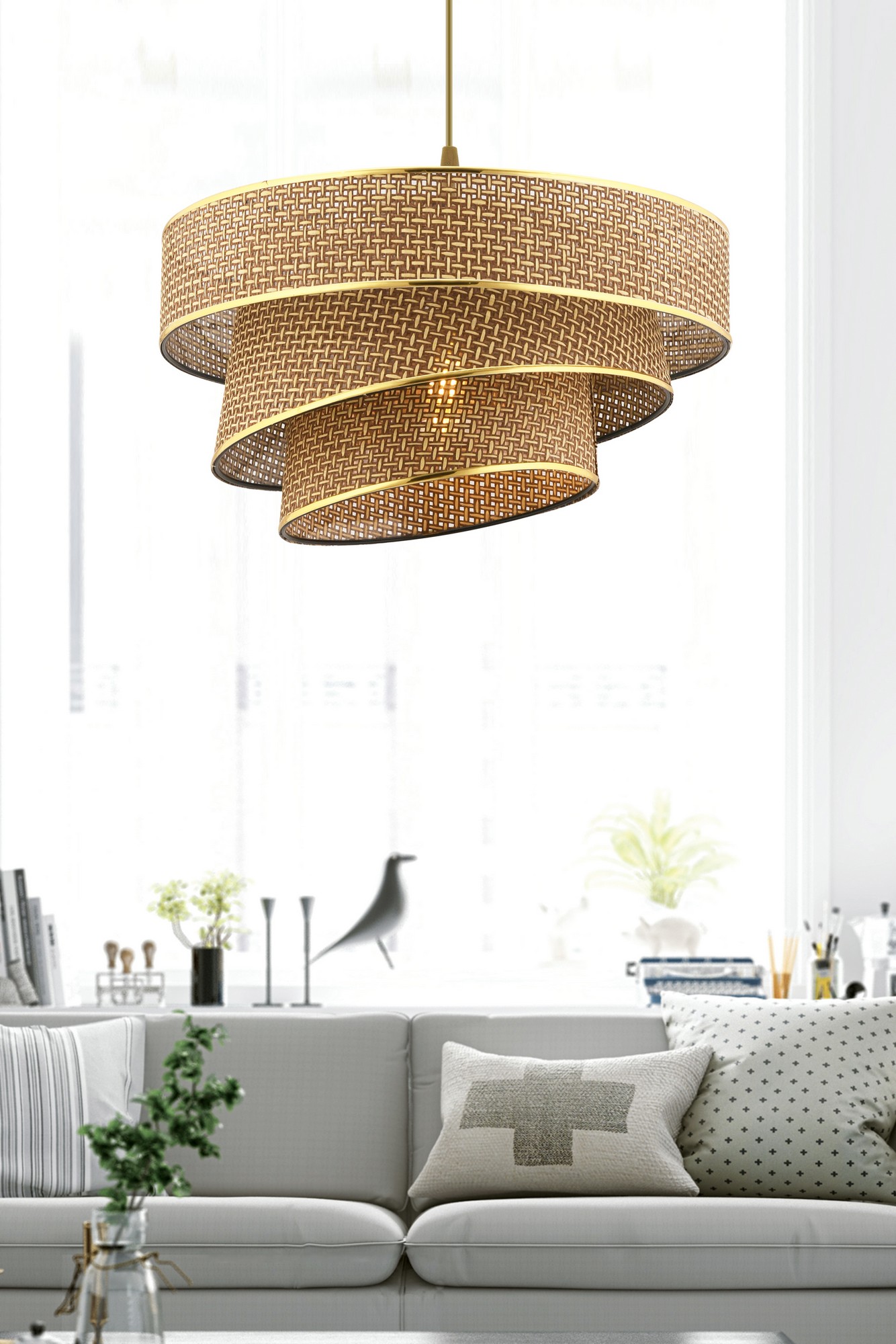 390FLH241620-201.jpg Couper Hazeran - Beige, Gold – Лустер - Image 1