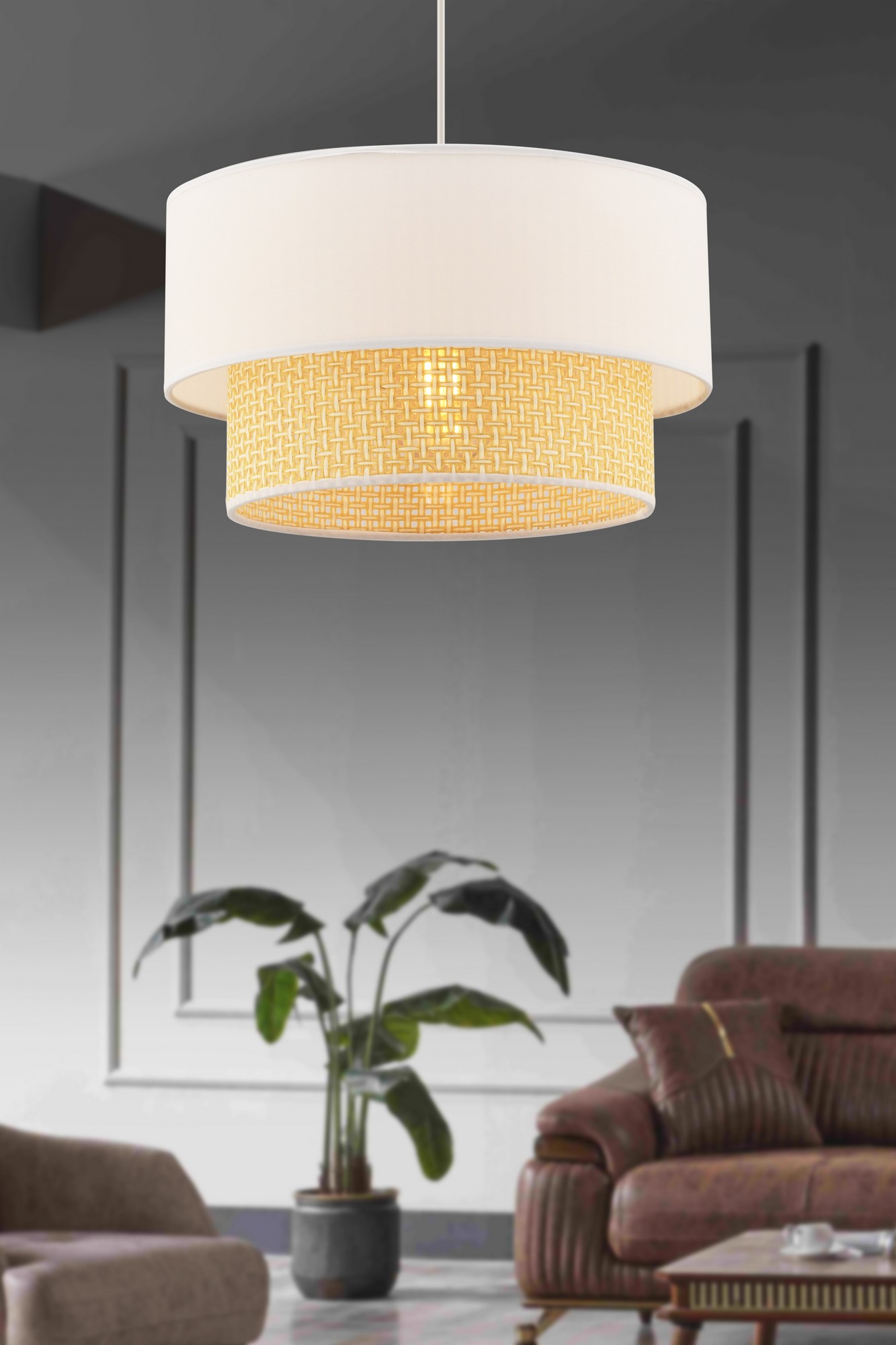 390FLH251320-201.jpg Echo Hazeran - Camel, White – Лустер - Image 1