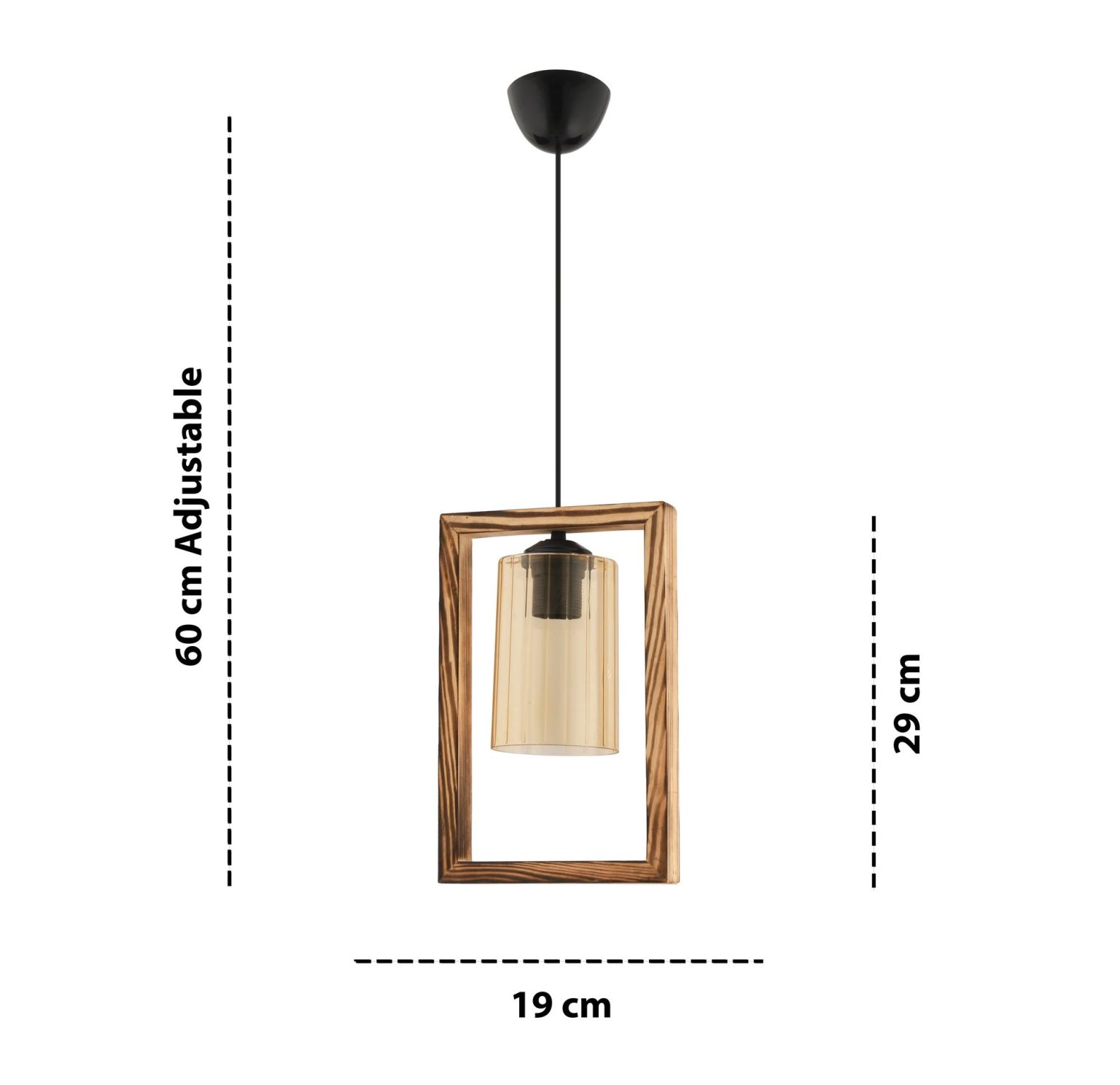 Rectangle Single Glass – Лустер - Image 3