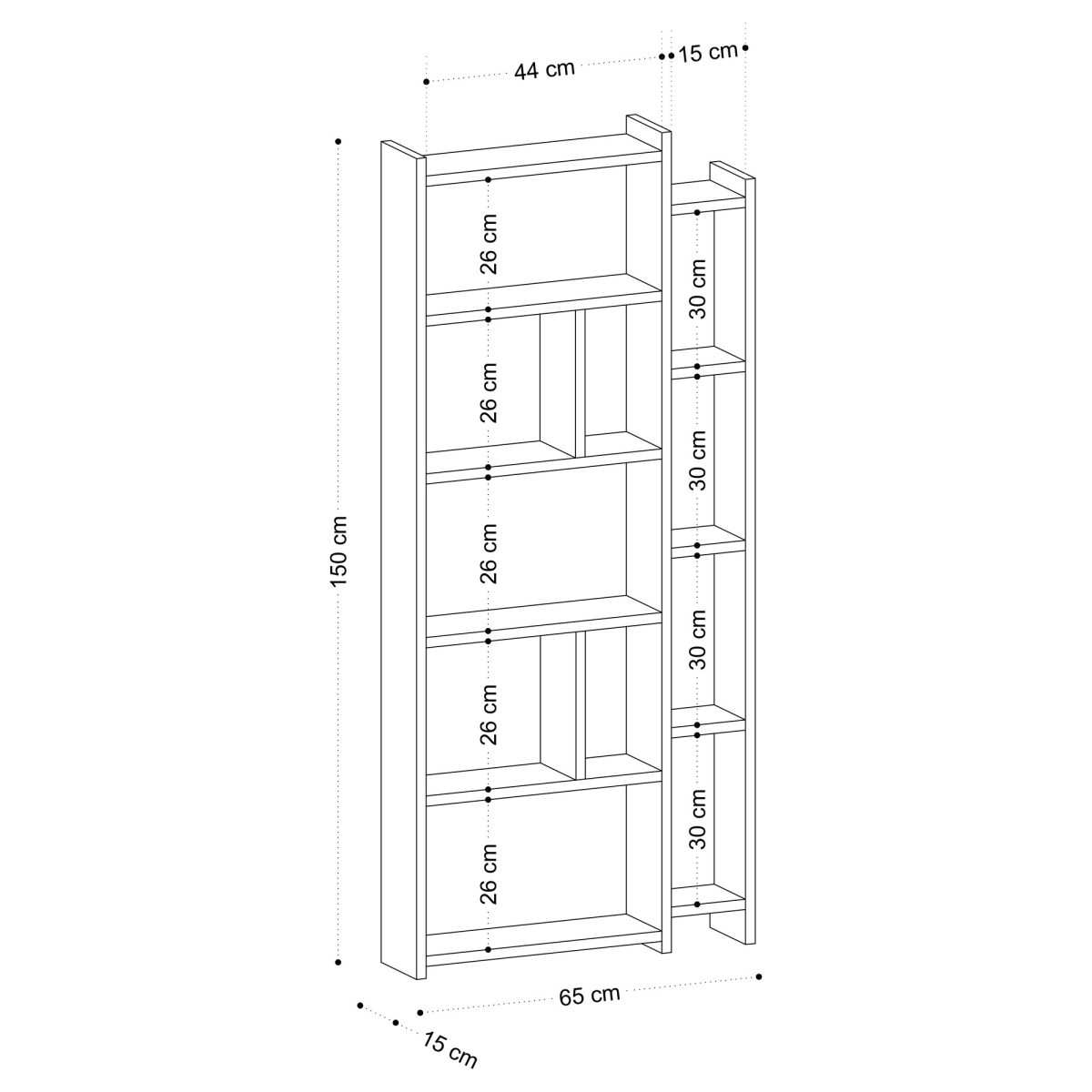 Momo – Полица за книги - Image 4