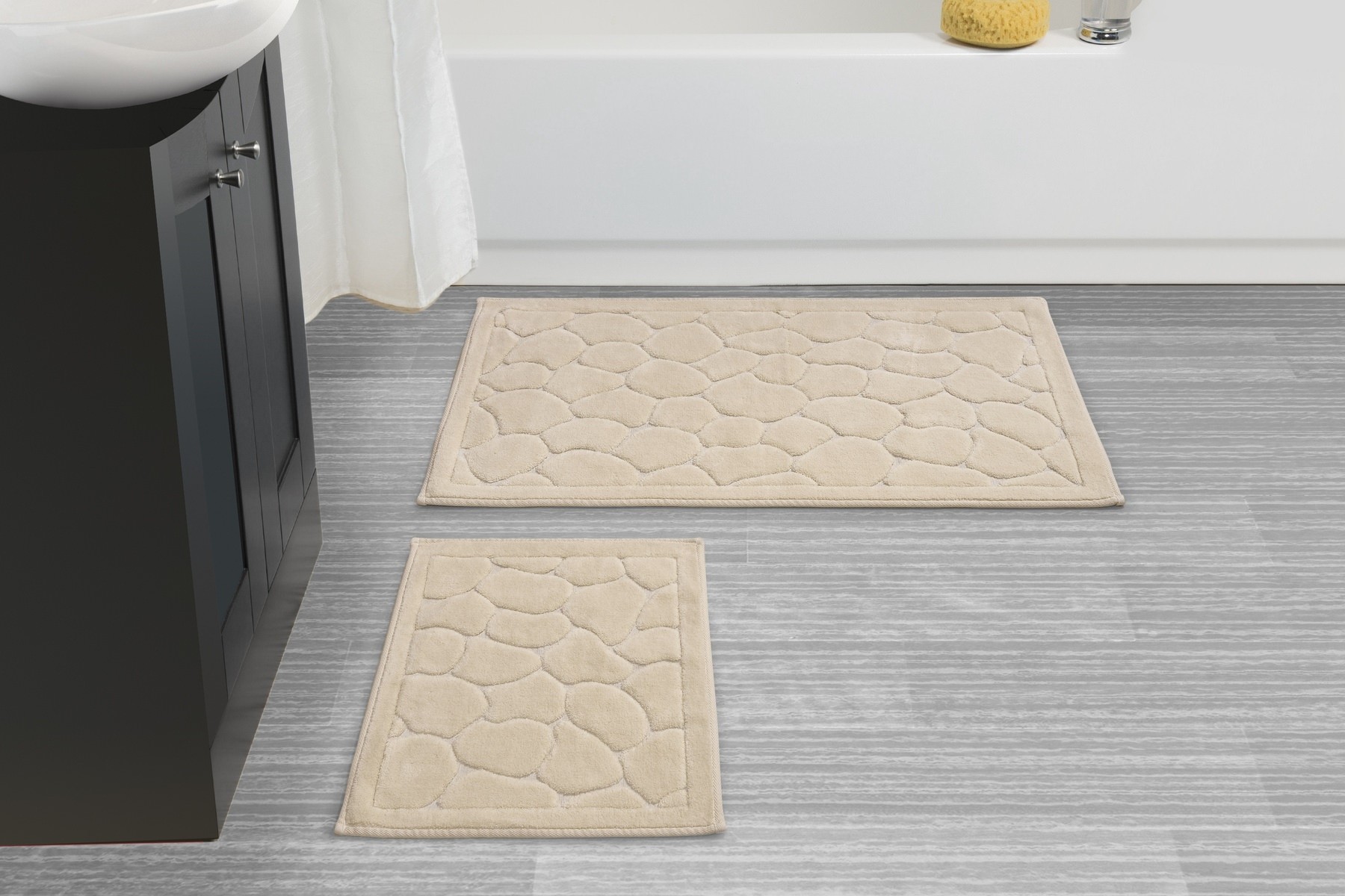 394ANR110120-201.jpg Cottonkt 000127 – Патосници за бања (2 парчиња) - Image 1