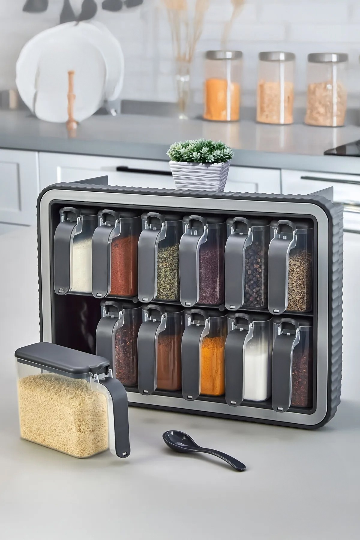 430KSV162220-201.jpg MCH10635 – Комплет тегли за зачини (13 парчиња) - Image 1