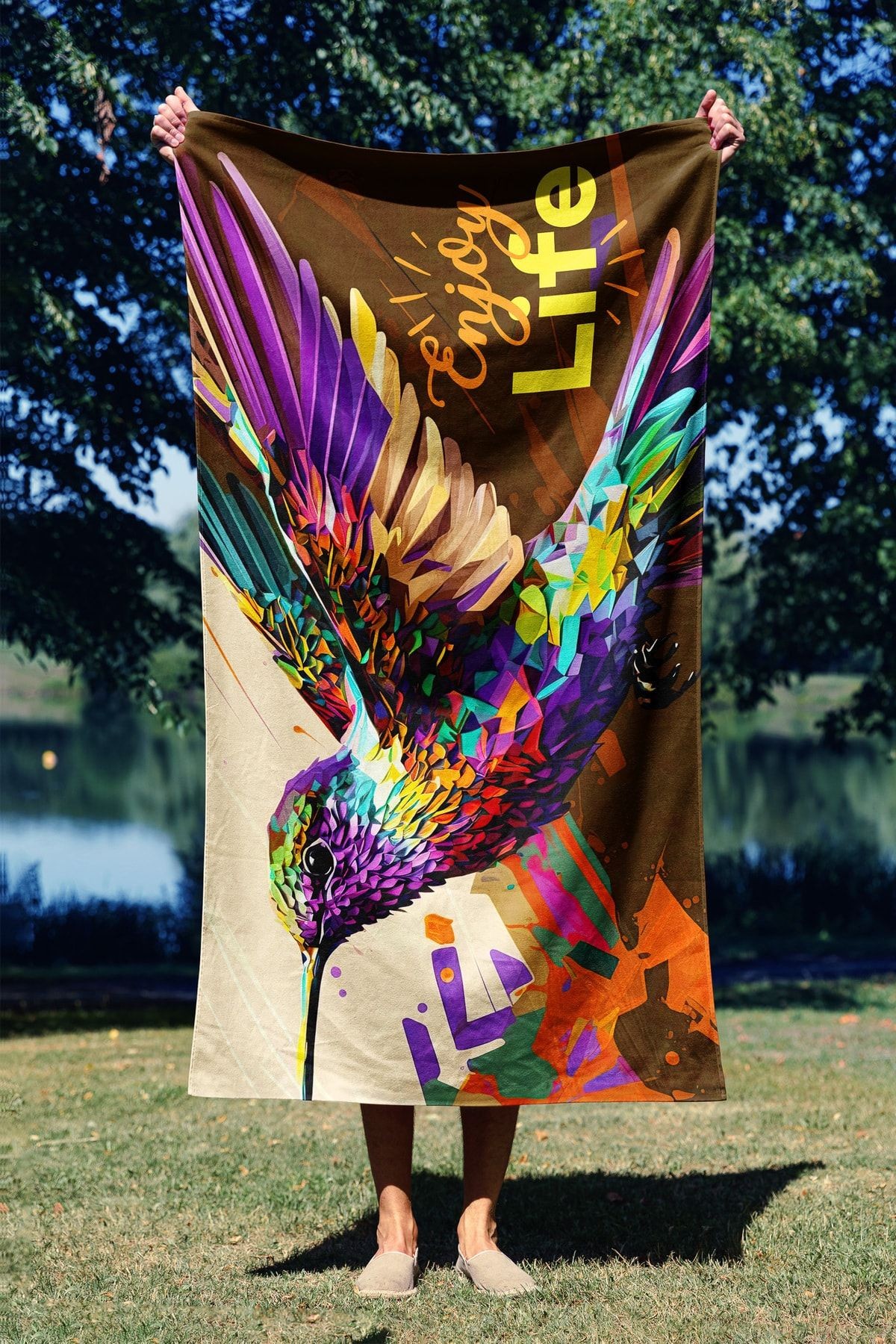 450AST110820-201.jpg Enjoy Life 70 – Пешкир за плажа - Image 1