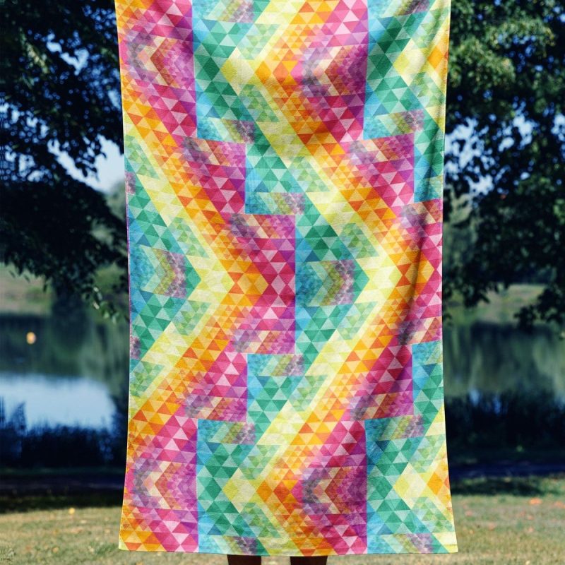 Geometric Mozaic 70 – Пешкир за плажа