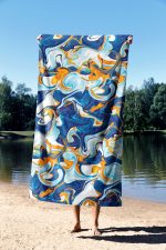Liquid Marble 70 – Пешкир за плажа - Image 2