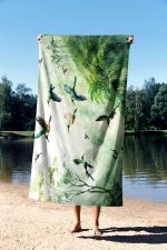 Water Color Jungle 70 – Пешкир за плажа - Image 2