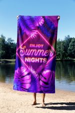 Enjoy Summer Night 90 – Пешкир за плажа - Image 2