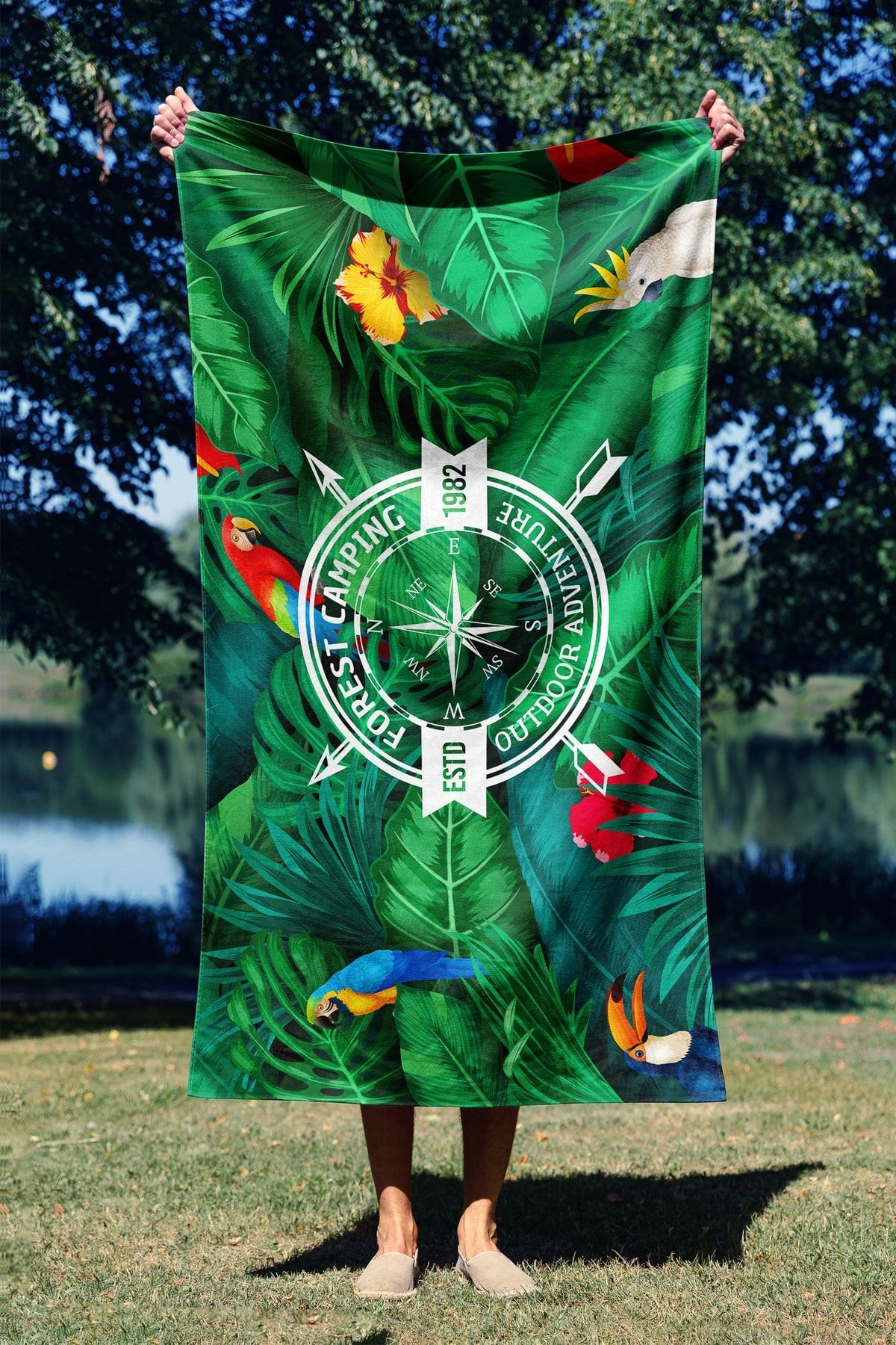 450AST116720-201.jpg Forest Camping 90 – Пешкир за плажа - Image 1