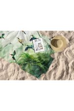 Water Color Jungle 90 – Пешкир за плажа - Image 5