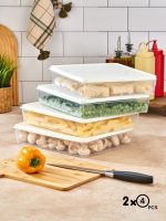 VİTABOX 8'Lİ-BEYAZ 2,8LT – Комплет кутии за складирање (8 парчиња) - Image 5