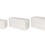 Quin Set - Cream – Комплет кеси за складирање (3 парчиња)