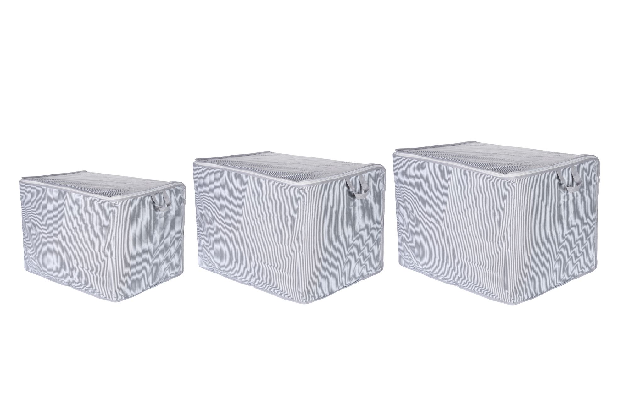 455WTN112120-201.jpg Violet Set - Anthracite – Комплет кеси за складирање (3 парчиња) - Image 1