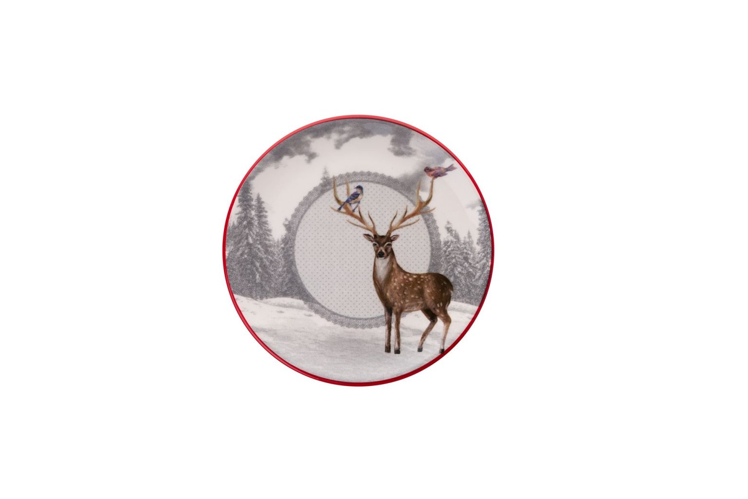 Deer Winter – Комплет чинии за десерт (6 парчиња) - Image 2