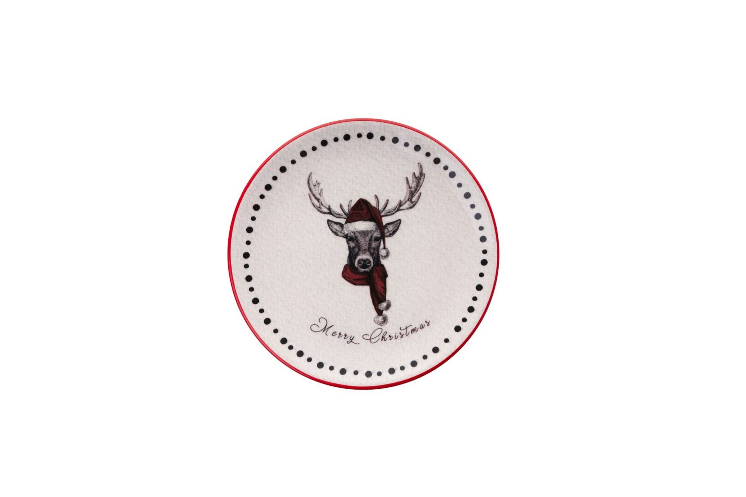 Xmas Merry – Комплет чинии за десерт (6 парчиња) - Image 2