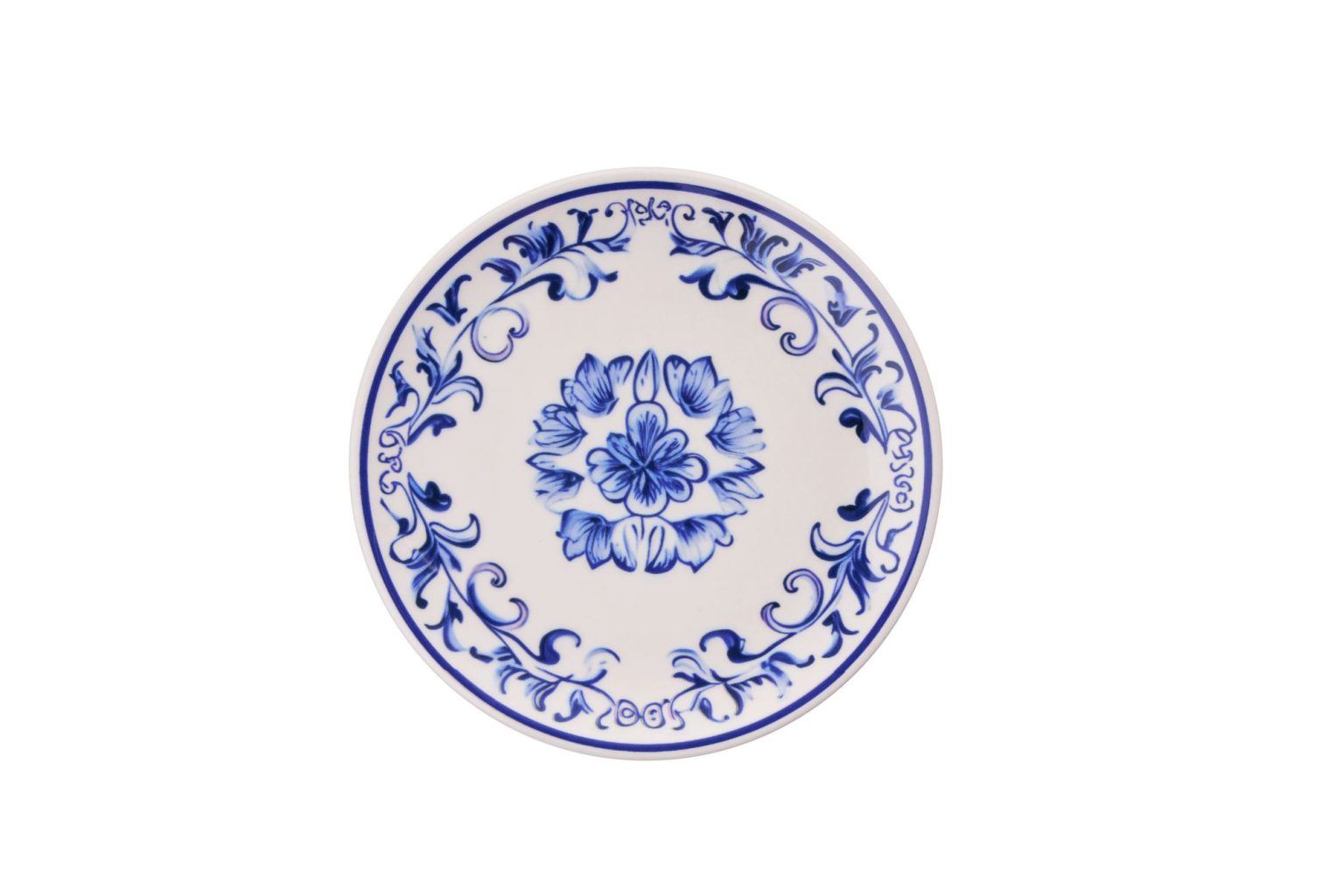 Blue Flower – Комплет чинии за десерт (6 парчиња) - Image 3