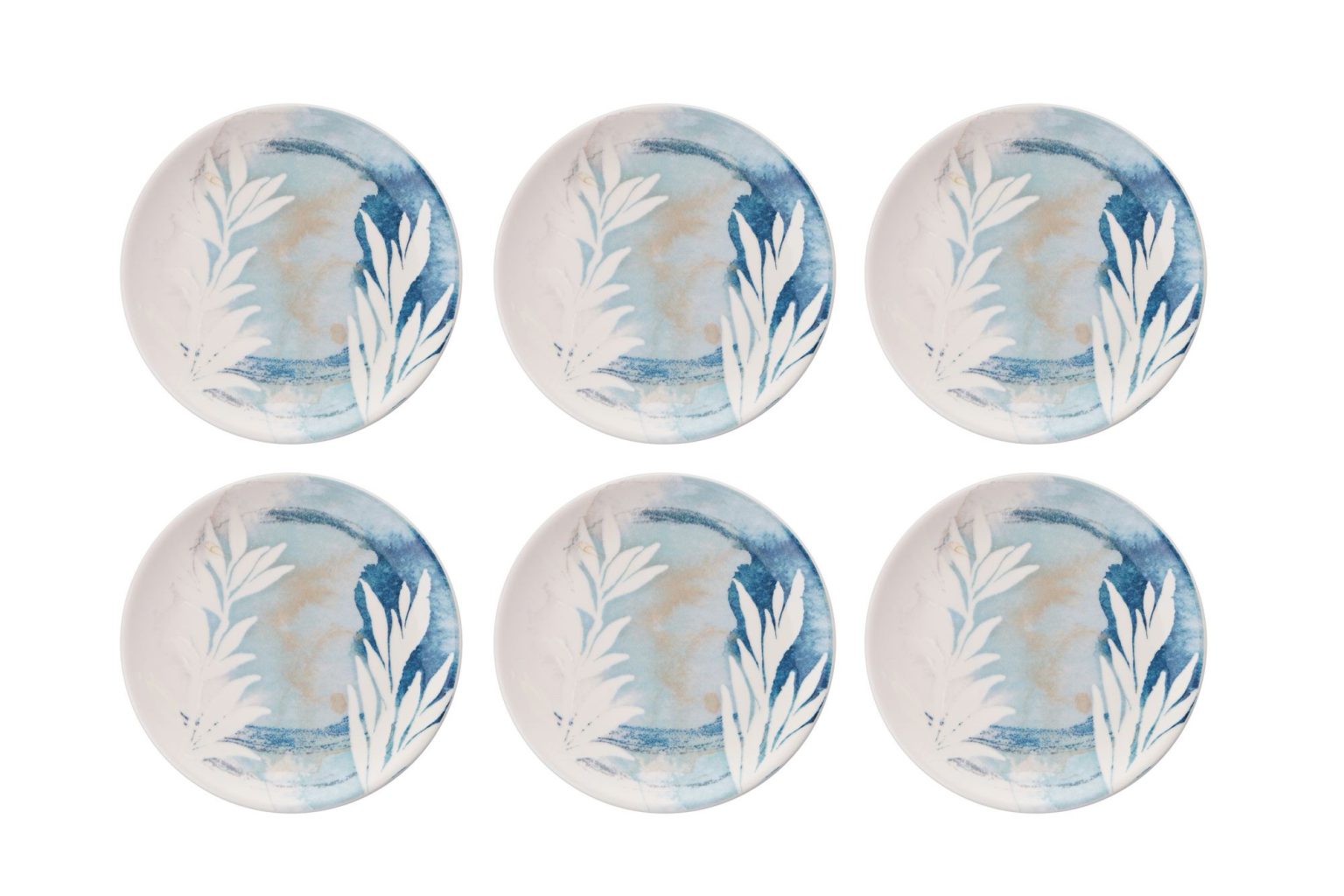 BlueLeaf – Комплет чинии за десерт (6 парчиња) - Image 2