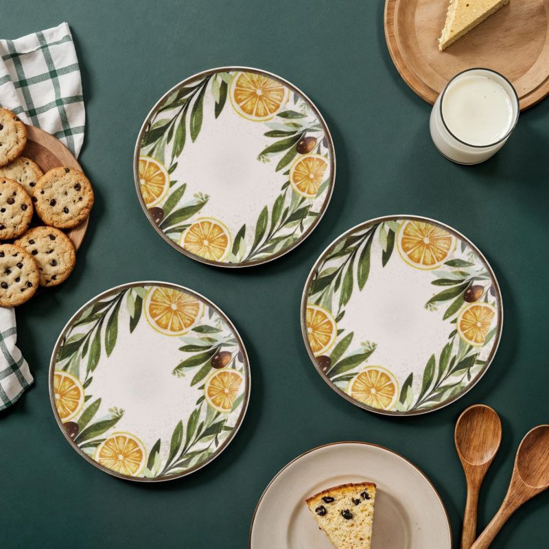 Lemon Yellow – Комплет чинии за десерт (6 парчиња)