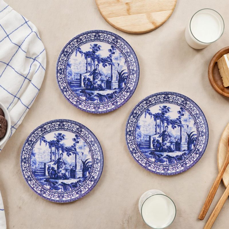 Antique Blue – Комплет чинии за десерт (6 парчиња)