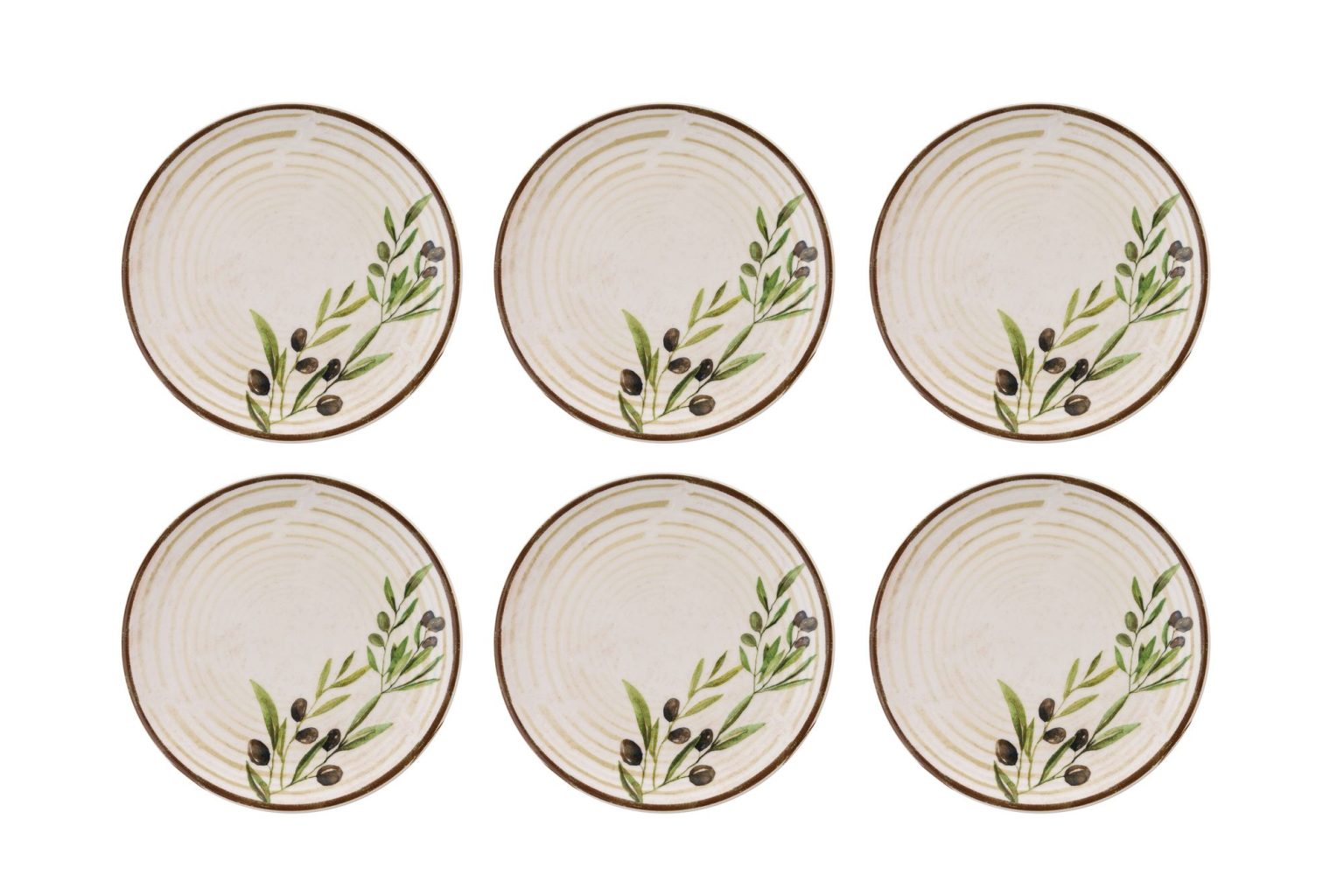 Weary Flower – Комплет чинии за десерт (6 парчиња) - Image 2