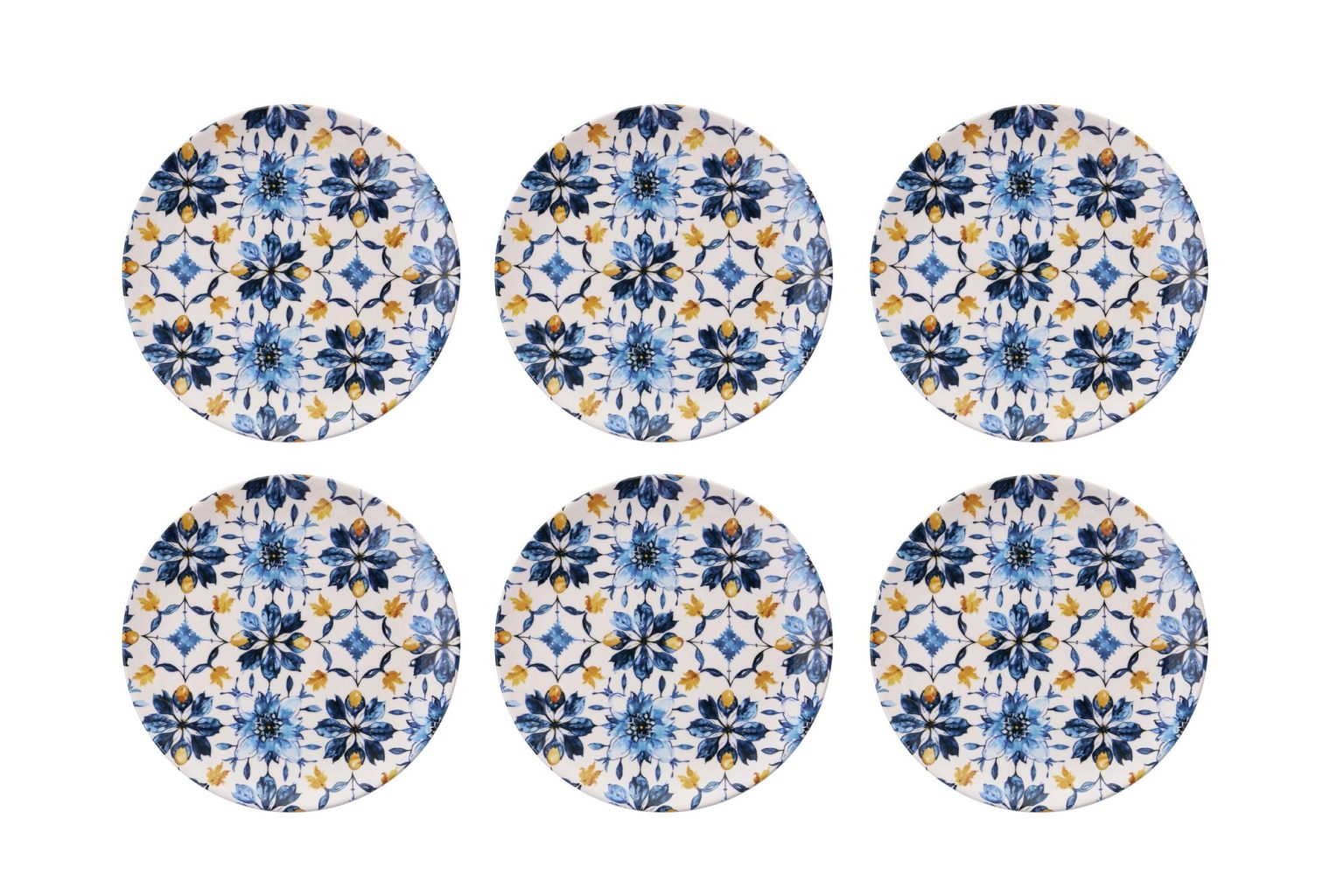 Complex Flower – Комплет чинии за десерт (6 парчиња) - Image 2