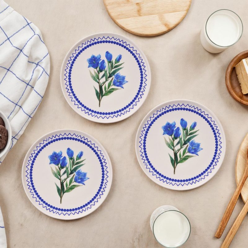 Blue Branch – Комплет чинии за десерт (6 парчиња)