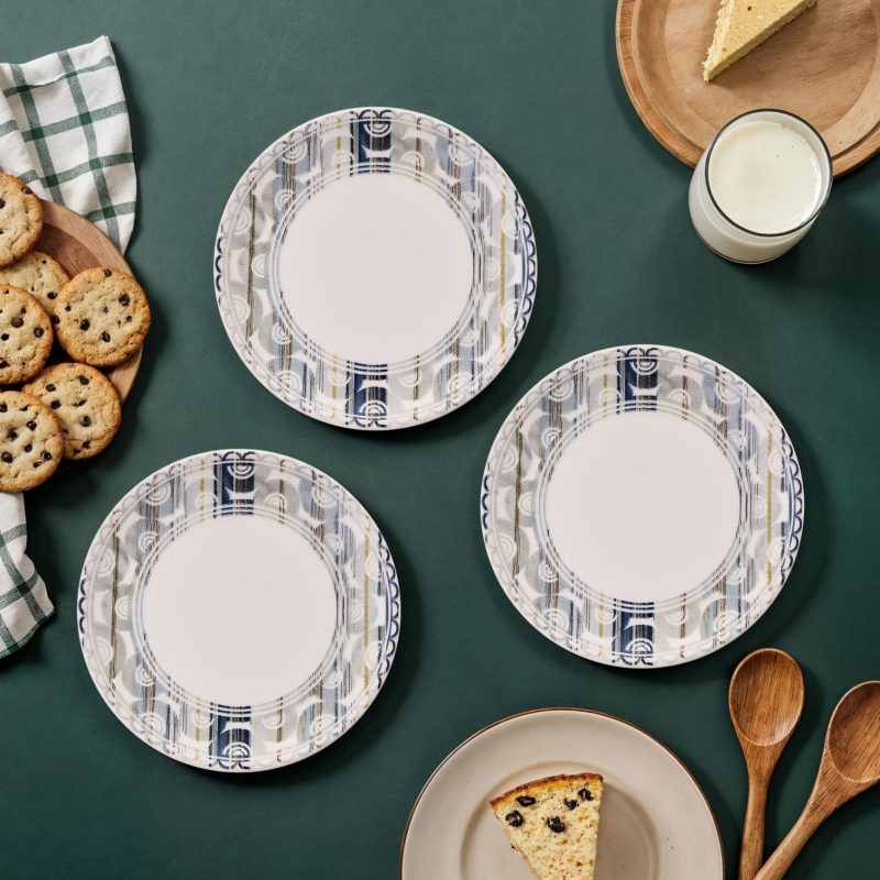 Grey Lines – Комплет чинии за десерт (6 парчиња)