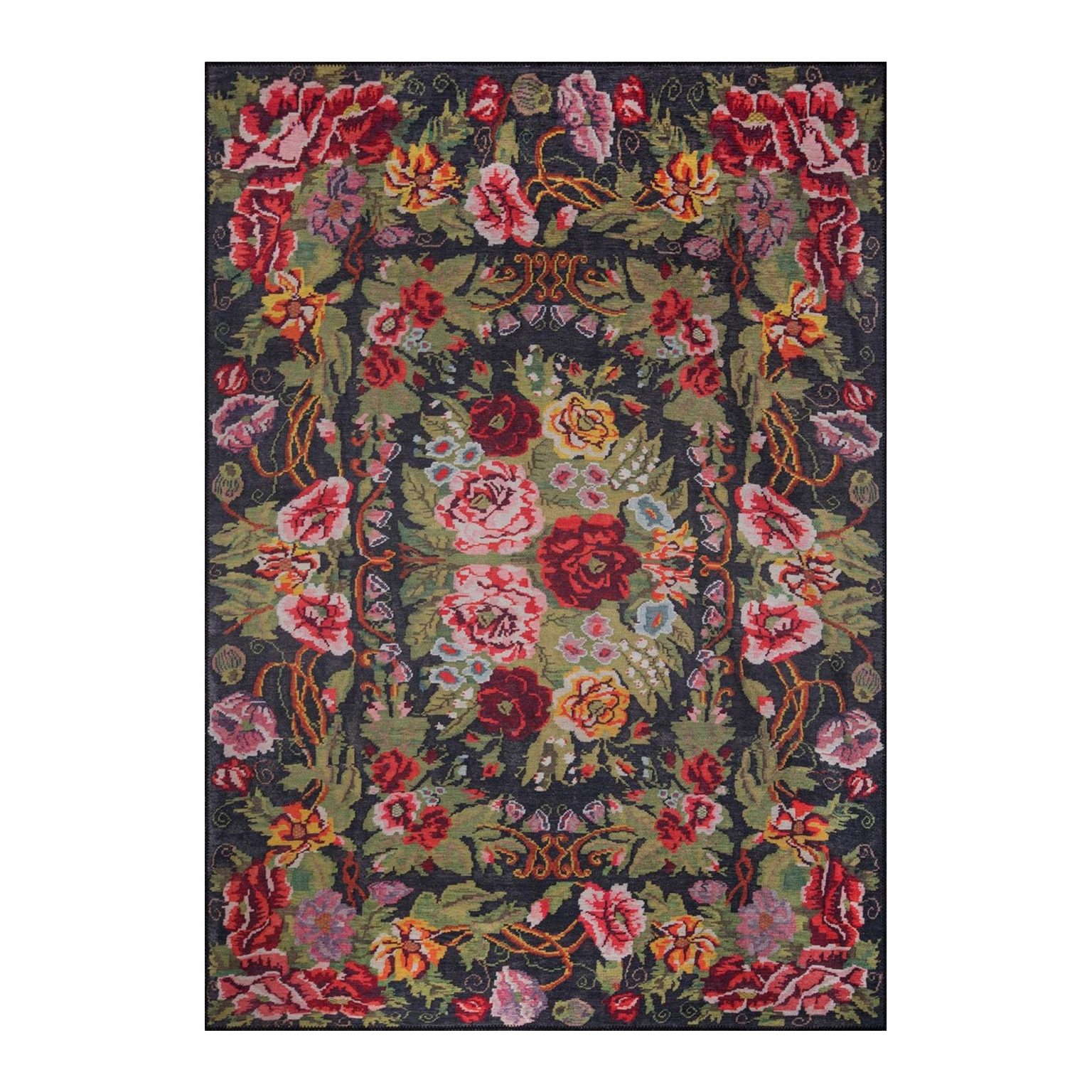 Soul Chenille - Multicolor AL 31 – Тепих за сала (75 x 230) - Image 7