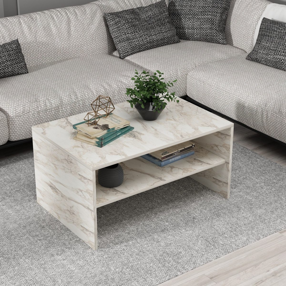 Apollon - Ephesus Marble – Маса за кафе - Image 3