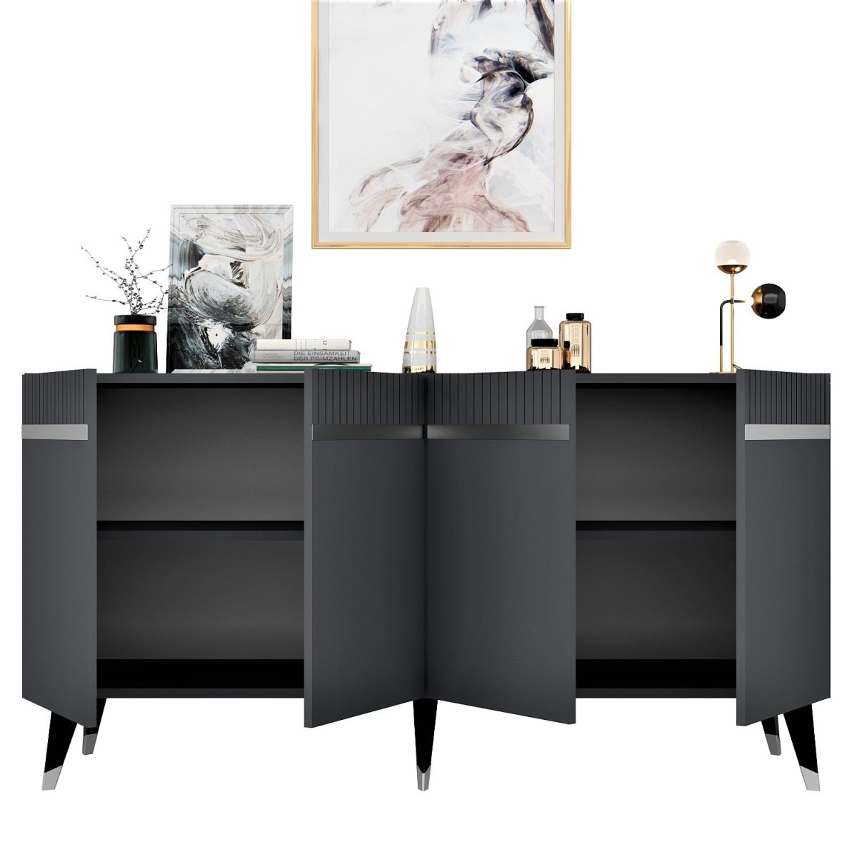 Defne - Anthracite, Silver – Конзола - Image 7