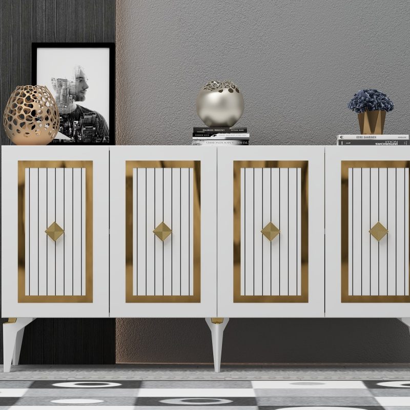 Nora - White, Gold – Конзола