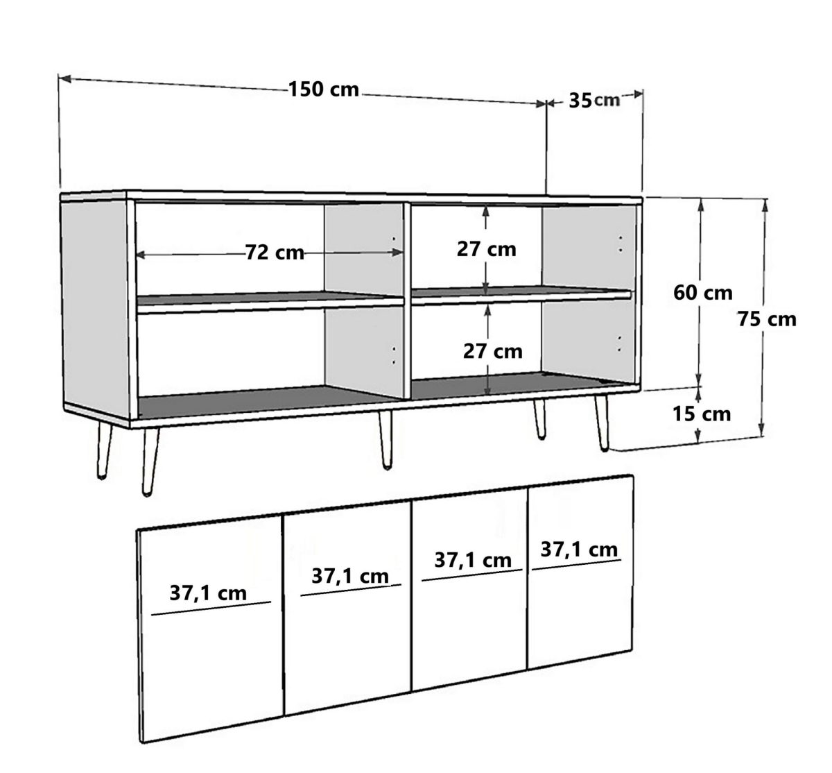 Hook KB150 - White, Gold – Конзола - Image 6