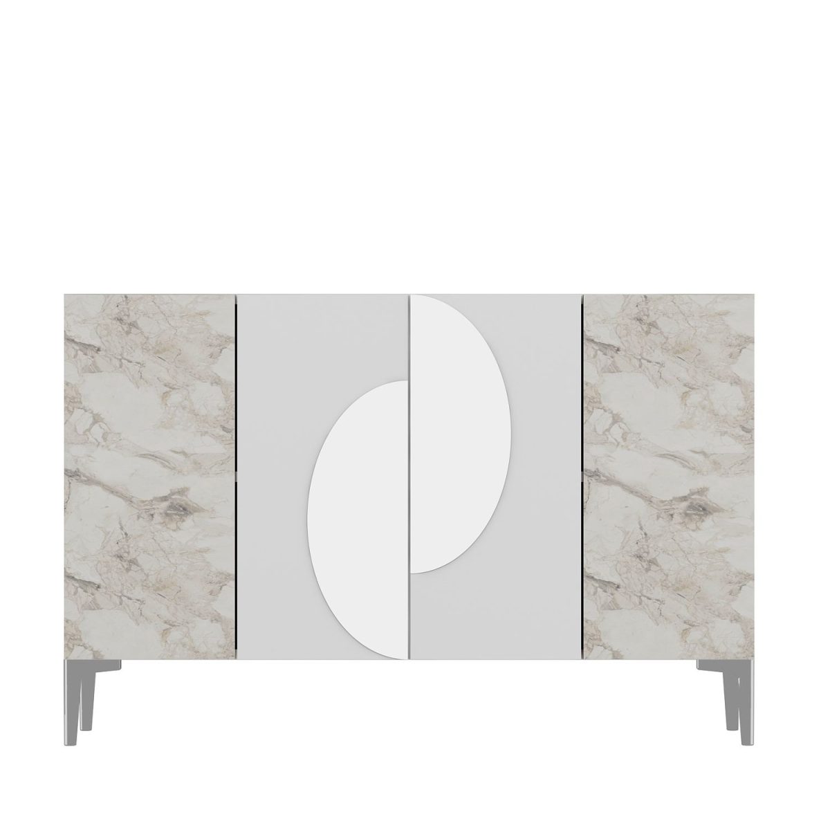 Afra KM120 - White, Silver – Конзола - Image 3