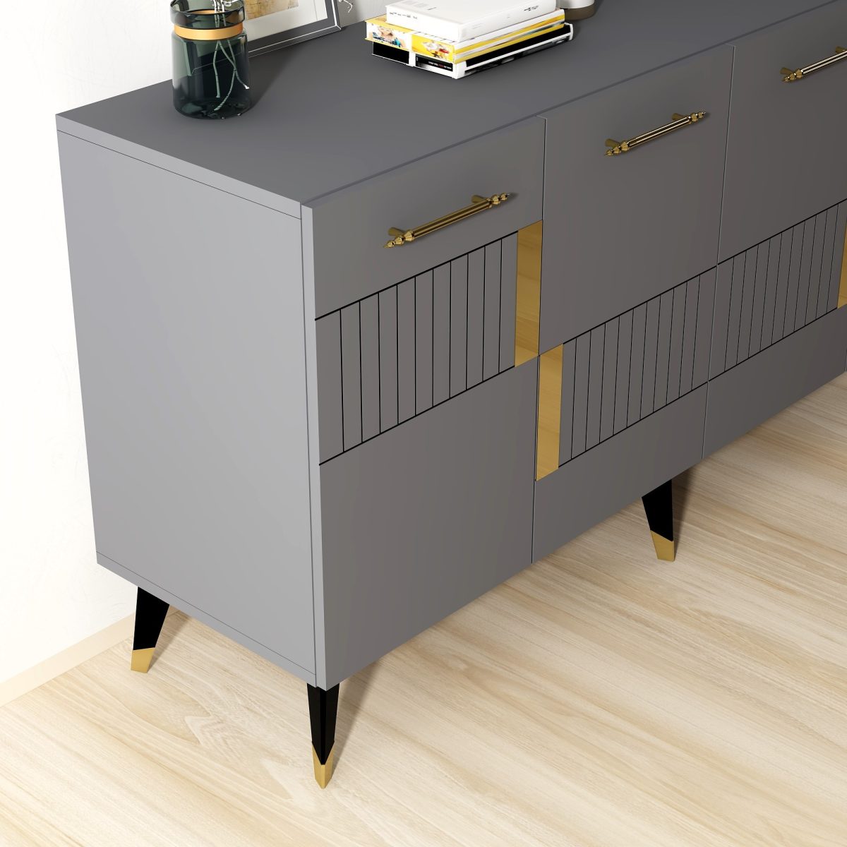 Moda - Anthracite, Gold – Конзола - Image 4