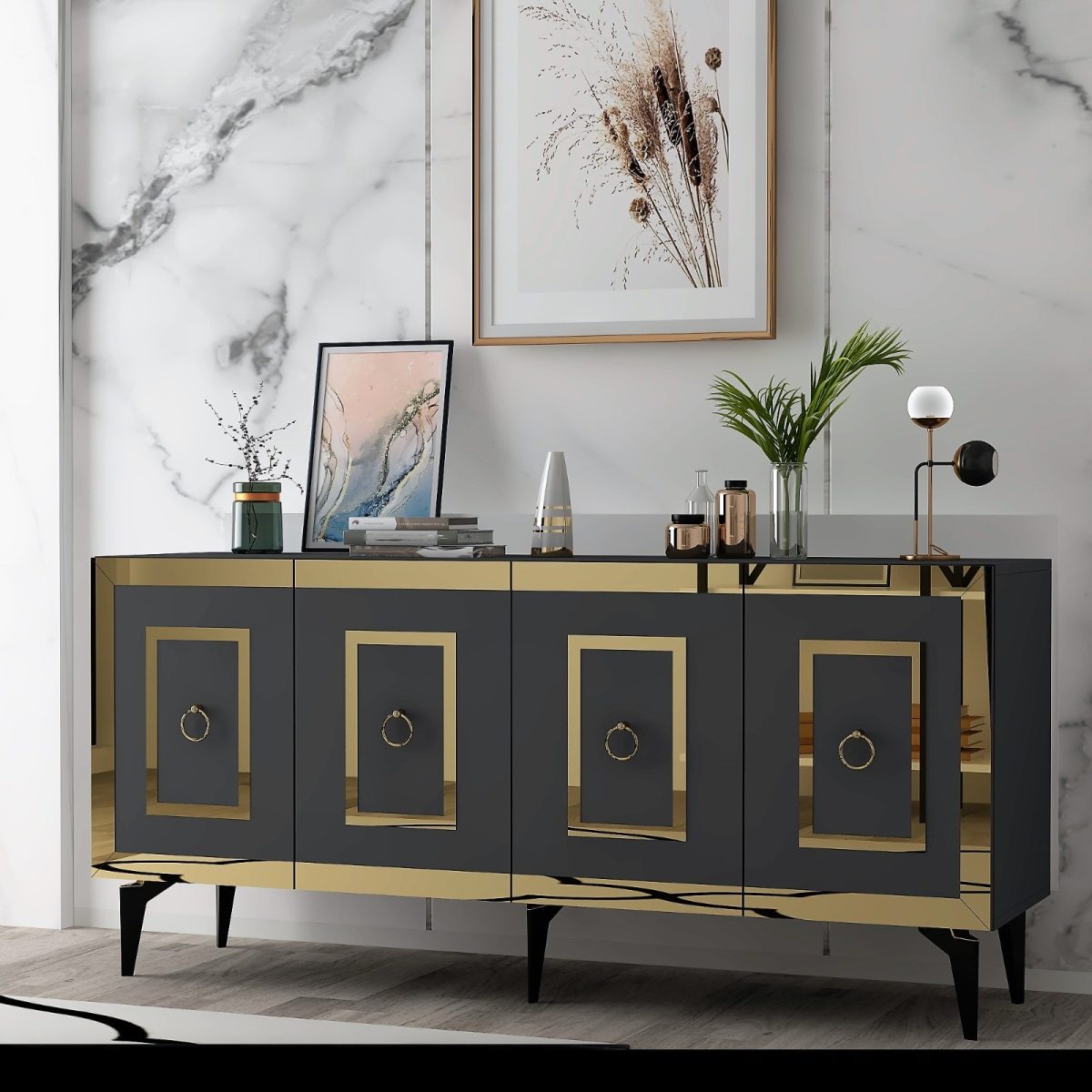 Karya - Anthracite, Gold – Конзола - Image 2