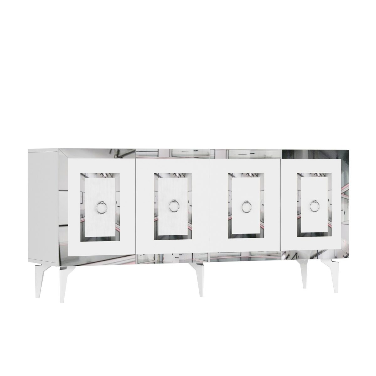 Karya - White, Silver – Конзола - Image 8