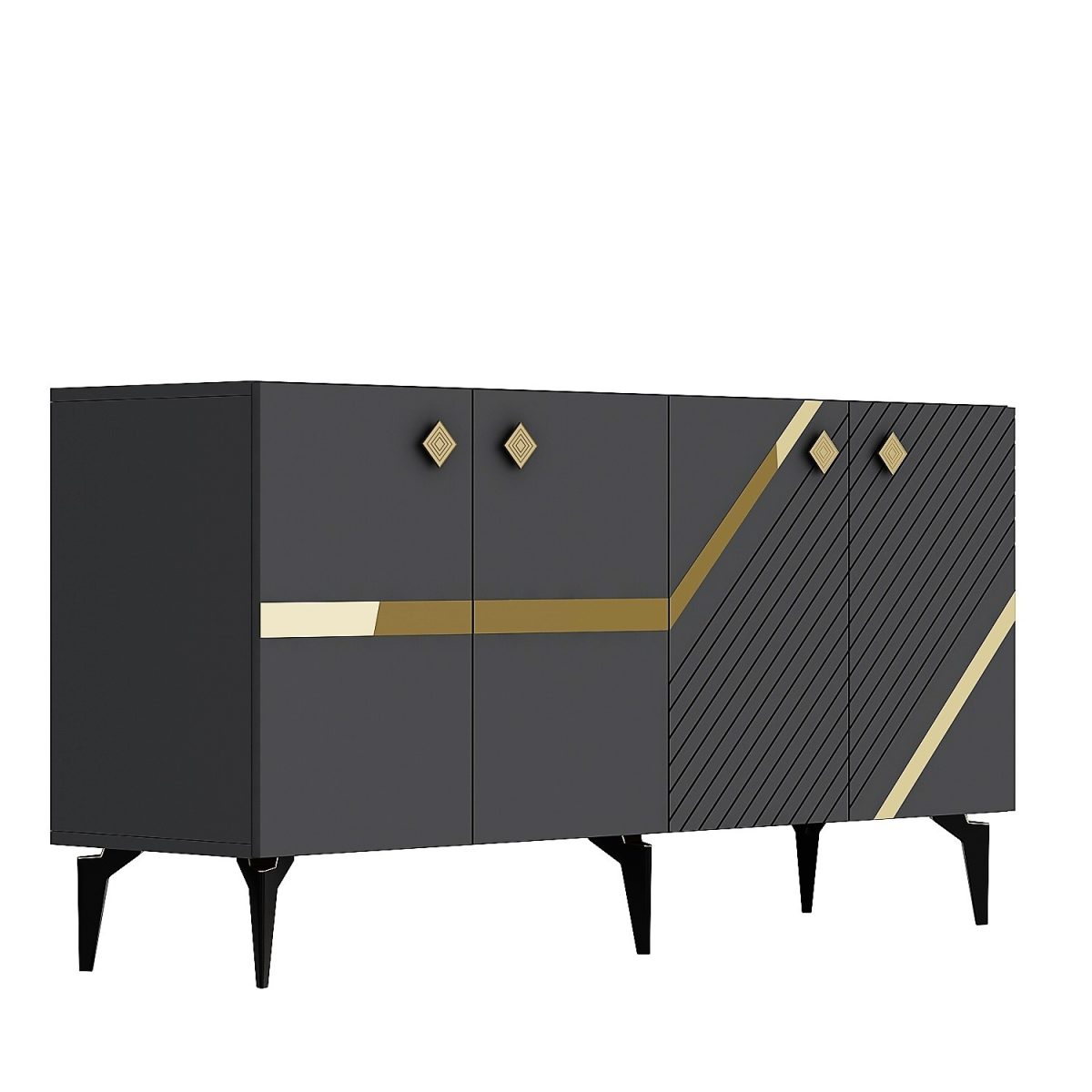 Iris - Anthracite, Gold – Конзола - Image 9