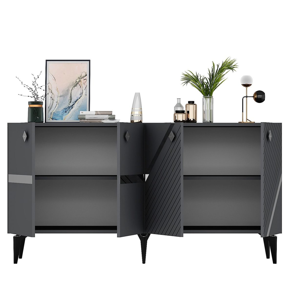 Iris - Anthracite, Silver – Конзола - Image 10