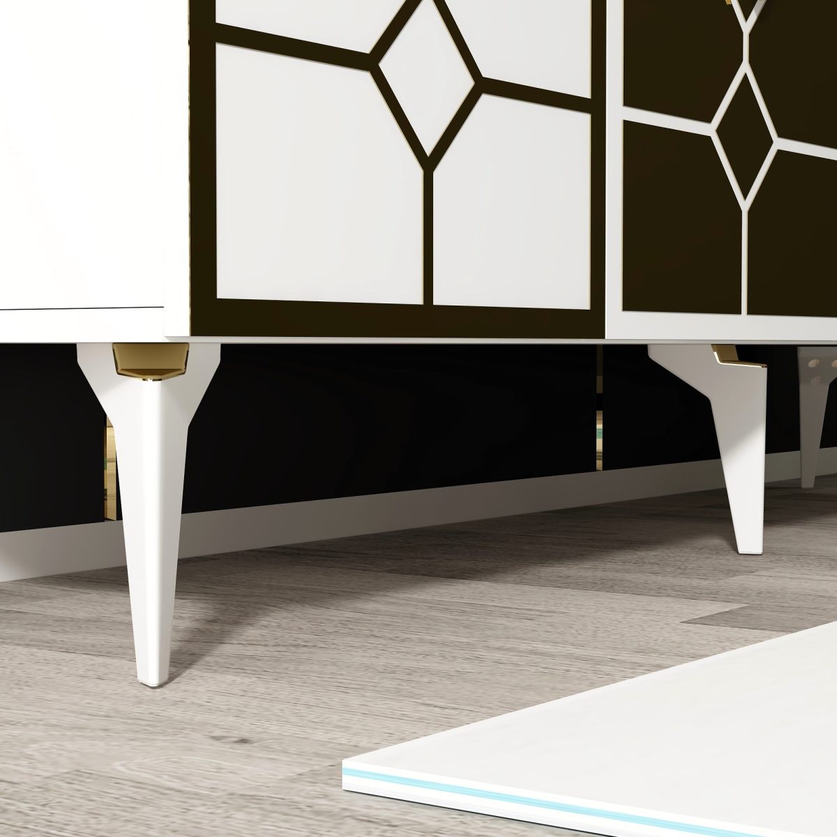 Irmak - White, Gold – Конзола - Image 6