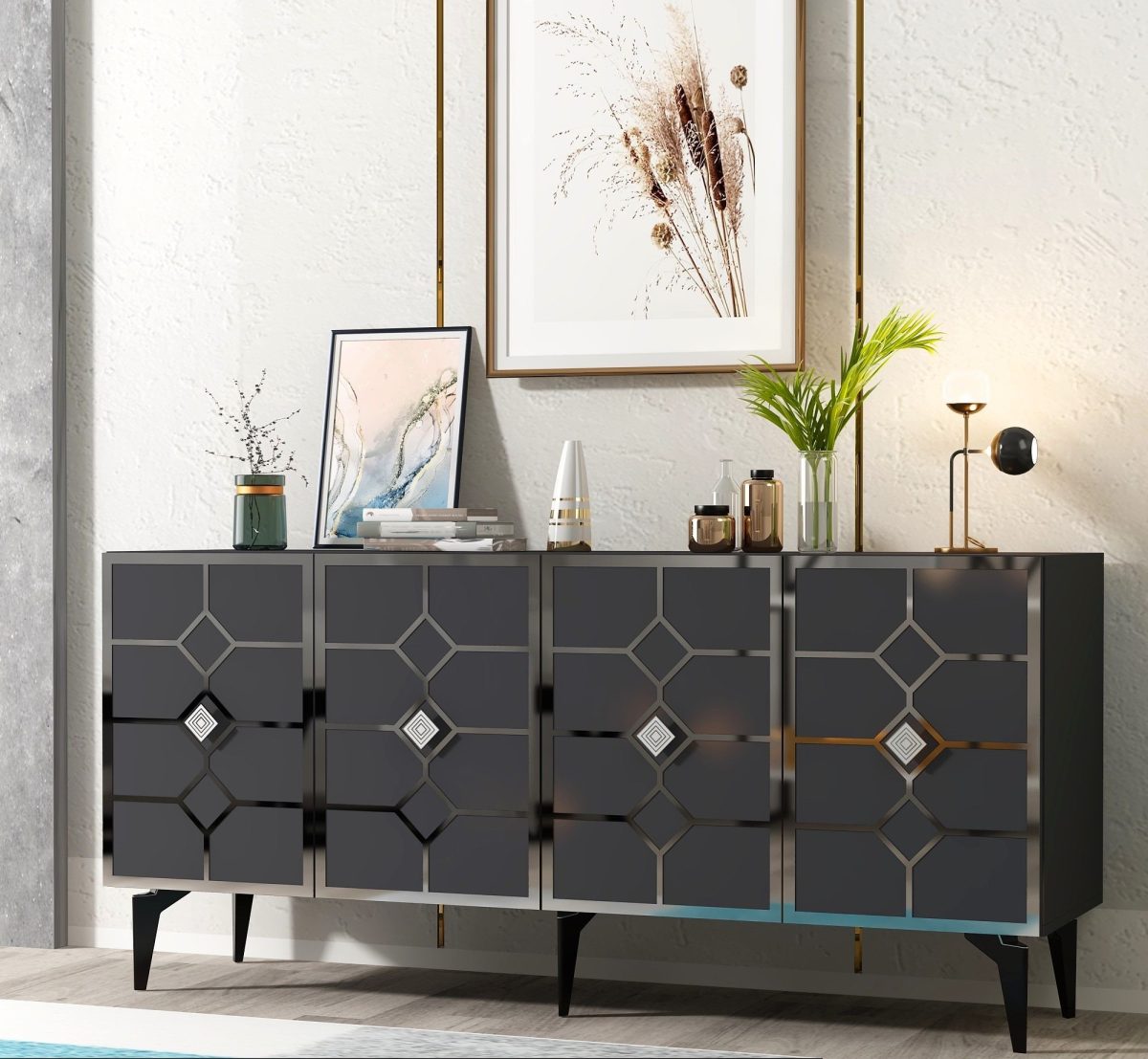 Cagla - Anthracite, Silver – Конзола - Image 2