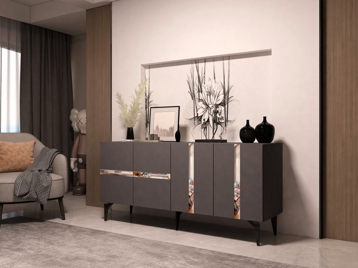 Vania - Anthracite, Silver – Конзола - Image 2