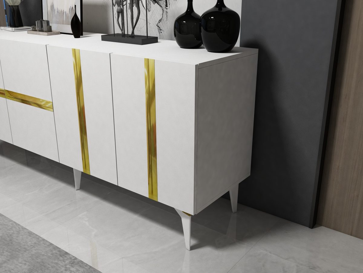 Vania - White, Gold – Конзола - Image 3
