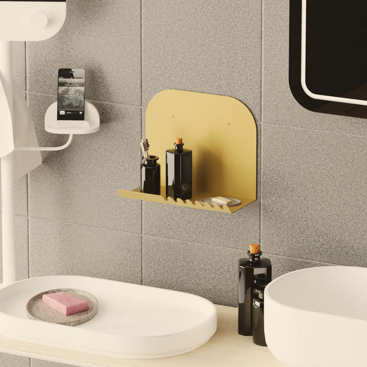 Short Pouch - Gold – Ѕидна полица - Image 2