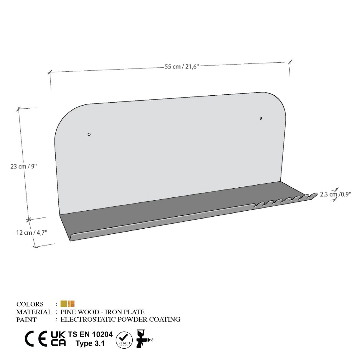 Long Pouch - Gold – Ѕидна полица - Image 7